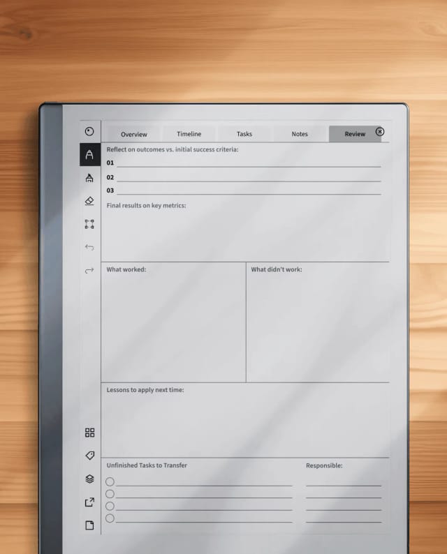 FLOW Project on reMarkable device