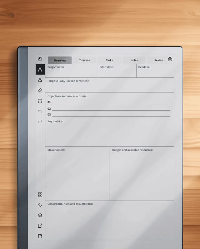 FLOW Project notes section